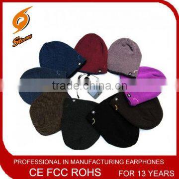 customized winter Beanie/Music Hat earbud for sale promotion