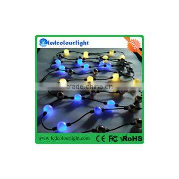 solid dmx led string ball for Christmas