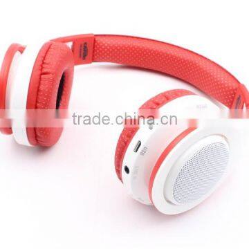 Cafini colorful BT headphone, cheap Bluetooth 3.0 TF USB FM rechargeable headphone with lamp