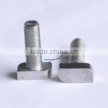 stainless steel t head bolt/screw