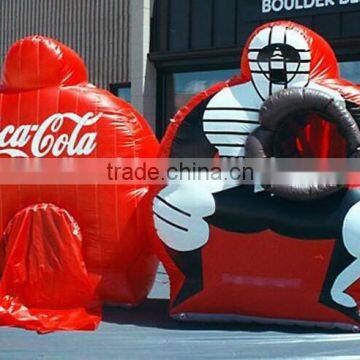 Inflatable interactive catcher Inflatable sports game