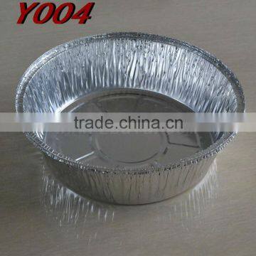 Zhongbo Disposable Round Aluminum foil pan for food Y004