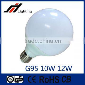 2016 Hot Sale G95 12w 85-265V E27 B22 LED BULB