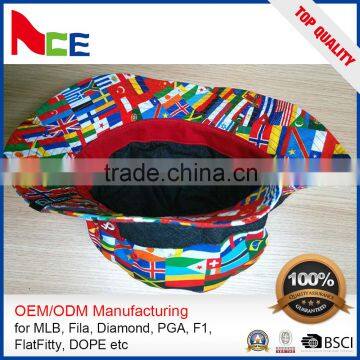 Custom High Quality Plain White Cotton Bucket Hat Blank Bucket Hat photo-4