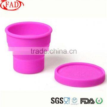 High Quality Folding Silicone Cup For Beat Gift Promotion With Wholesale Price