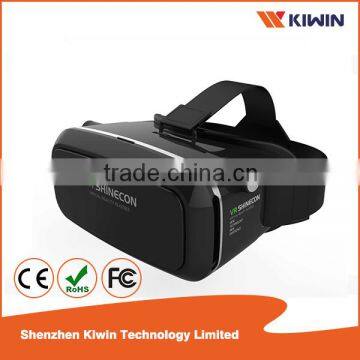 Virtual relity 3D glasses,VR box,VR glasses,For 3.5 to 6.0 inches Android and iOS smart phone,shinecon vr box