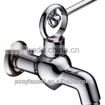 High Quality Taiwan made polished mounted single handle water tap faucet