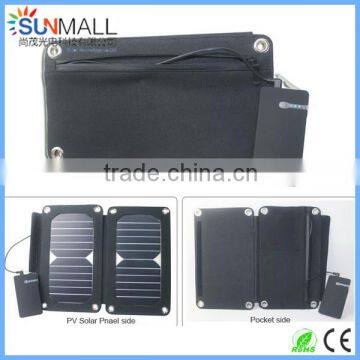 2W Foldable Solar Chargers for laptop and mobile phones