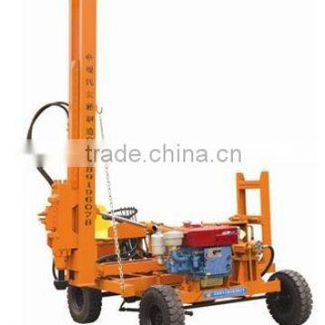 Fluid drive pile driver