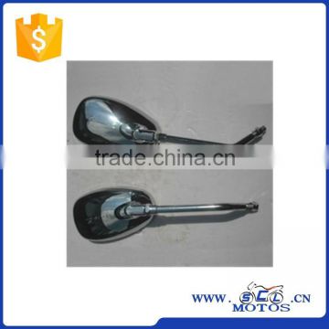 SCL-2013010902 China factory supply motorcycle rear view mirror for HORSE I motorcycle parts