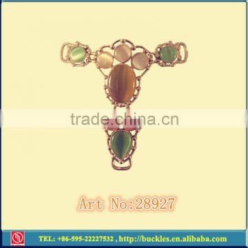 Manufacuture Rhinestone Decorations for Shoes, Strass Shoe Accessories, Fashion Shoe Stone Chains