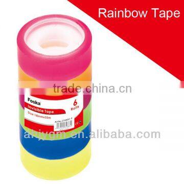 Invisible Color Rainbow Tape.