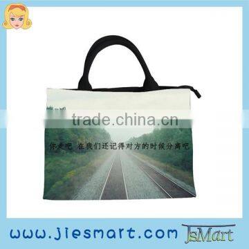 Canvas tote-bag design acceptable custom sublimation printing