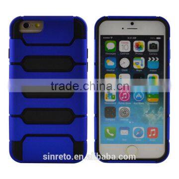 Wholesale Fashion Design Premium Hybrid Armor Stand Tank Phone Case For Iphone 6 6s photo-3