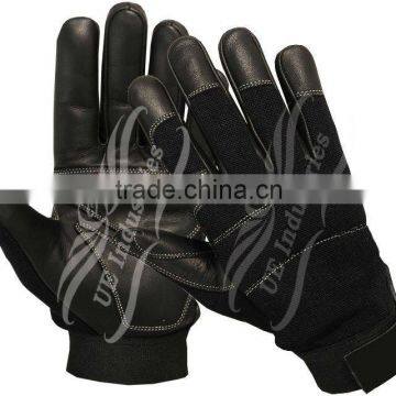 mechanic gloves , mechanical gloves , leather mechanics gloves , mechanic working gloves , mechanic work gloves UEI-2624