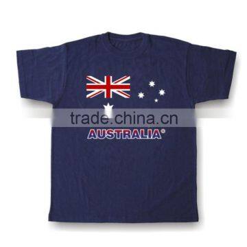 Factory Custom Australia T Shirt Heat Transfer Men's T Shirts