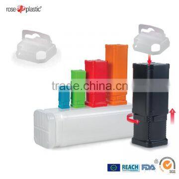 Germany Quality Plastic Solid Colorful Megaphone Tube Packaging With Detachable Hanger Block Pack BK