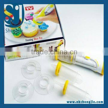 Trade assurance Frosting deco pen, electric cake decoreting pen