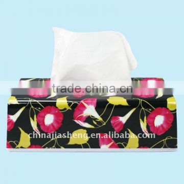 plastic tissue box