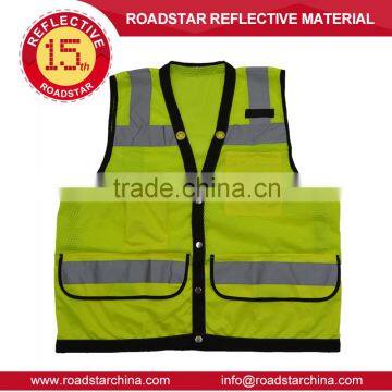 wholesale hi vis refleting vest reflective safety vest