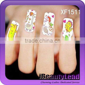 Hot sale water transfer decals nail stickers with various designs