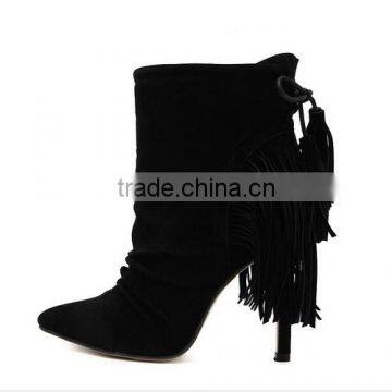 Sude Boots Christmas Shoes New Year Style 2017 PJ4411