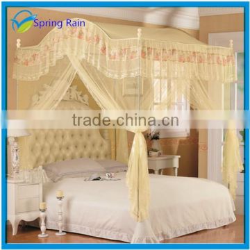 Stainless Stell Frame Palace Mosquito Net Decorative Bed Canopy Mosquito netting