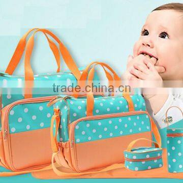 Fashion waterproof baby diaper bag