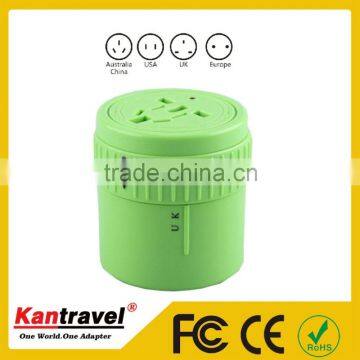 EU To US Plug Adapter AU To US Universal AC Travel Power Adapter Converter Outlet photo-6