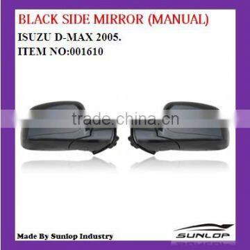 TOYOTA D-MAX AUTO PARTS BLACK SIDE MIRROR (MANUAL)