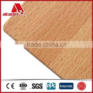 Wood Finish Aluminum Composite Panel Polyester Coating photo-3