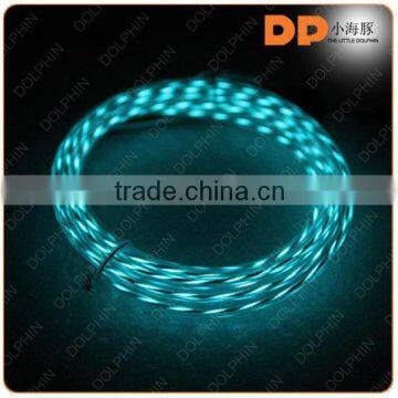 China Supplier Flowing Current EL Usb Cable Flashing LED Light Charging Cable photo-4