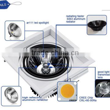 High brightness led ceiling light,commercial led downlight