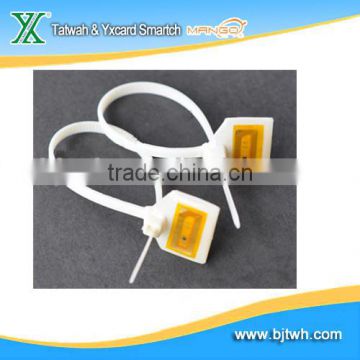 Hot selling 13.56KHz HF and UHF RFDI Cable Binder Tag