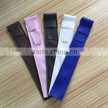 wholesale colorful leather bag for cosmetic packing