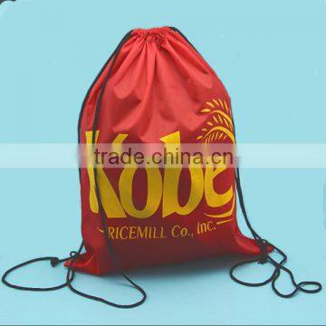 Made in China nylon drawstring laundry bag, nylon mum bag