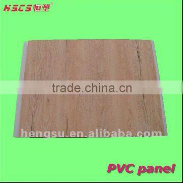 Factory direct sale!! Low price wood design pvc ceiling panel/Lambris en pvc PERFECT export size