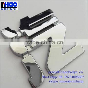 New Product Custom 3M Strong Adhesive ABS Chrome Car Plastic Logo Emblem photo-6