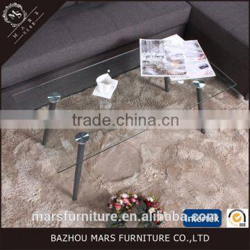 Chinese Living Room Furniture Modern Design Glass Tea Table