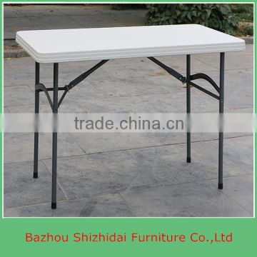 Garden Furniture White Plastic Folding Table Wholesale SD-122