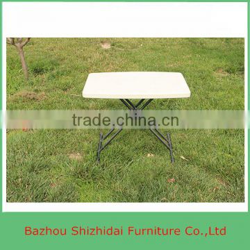 Good quality plastic square adjustable height outdoor furniture table SD-SJ77