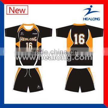 100%polyester Custom Logo Volleyball Clothing Creen Printing