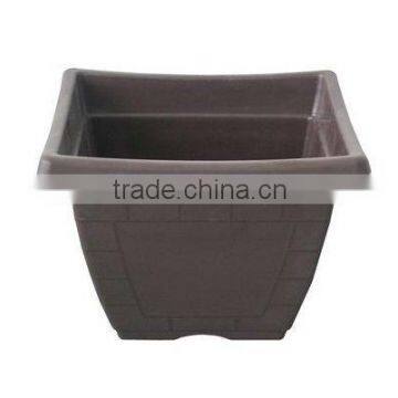 Square plastic flower pot CF250K