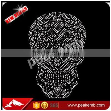 Special Custom Skull Strass Hotfix Rhinestone Motif