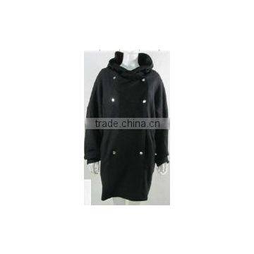 Pretty Steps women ladies black coat for women 2013