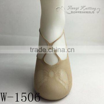 Chinese Supplier Ladies Patterned Fishnet Invisiable Socks