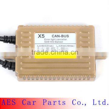 Gold X5 High quality AC 50W hid xenon ballast