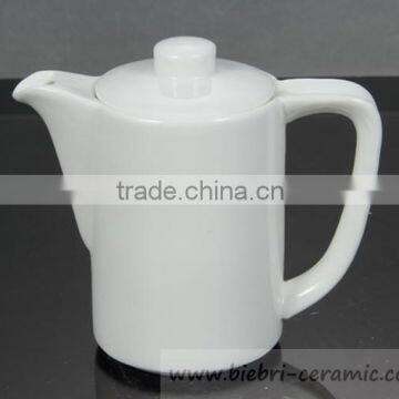 900ml Ivory White Designed And Customed Bone China Coffee Pots With All Size Available