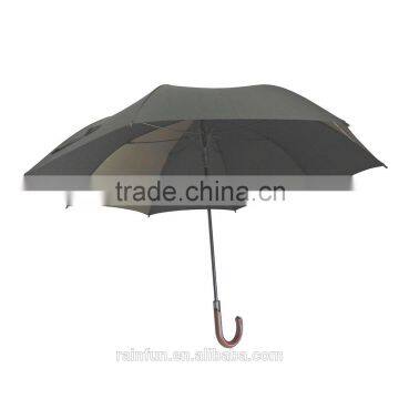 Auto open straight custom long umbrella