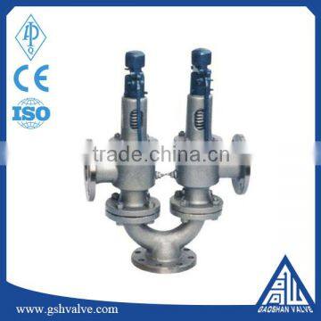 wholesale Y type double pressure safety valve for oil